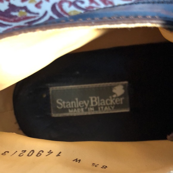 Stanley Blacker Brown Leather Chukka Boots - Picture 6 of 9